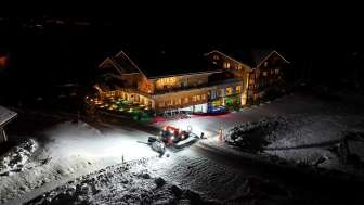 Exterior view in summer